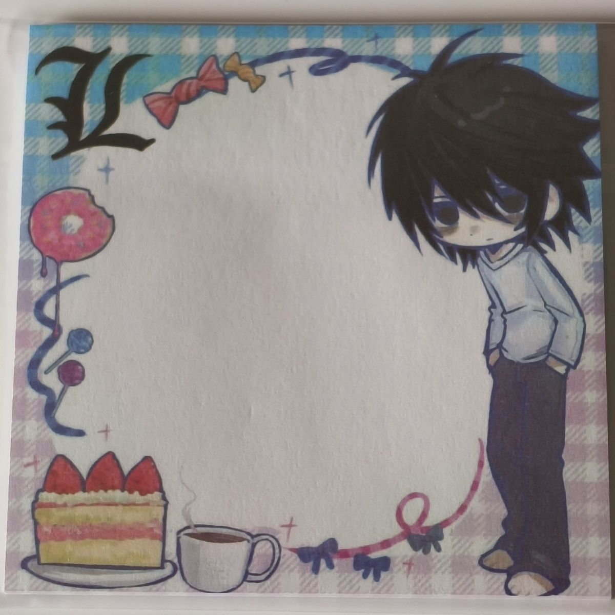 Printer Paper - Bloc-notes Death Note L Anime, bloc-notes
