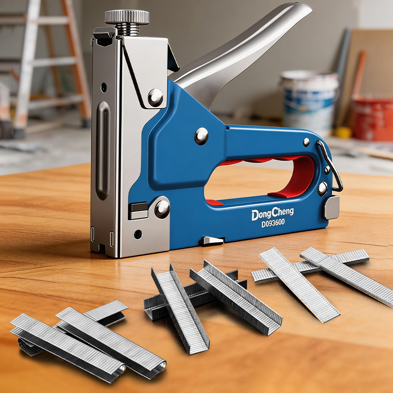 Stapler Heavy Duty - Pistolet à clous 3-en-1 en acier