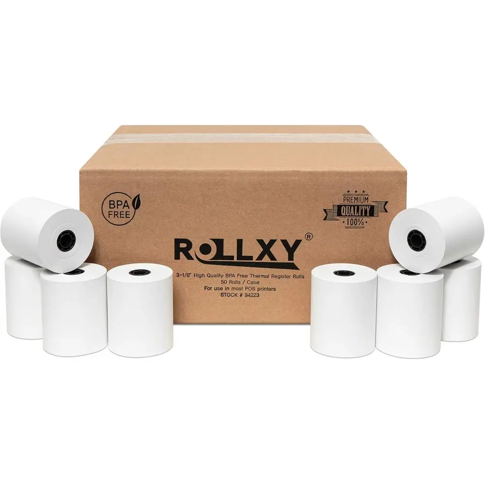 Thermal Printer - Rouleaux de papier thermique 3 1/8