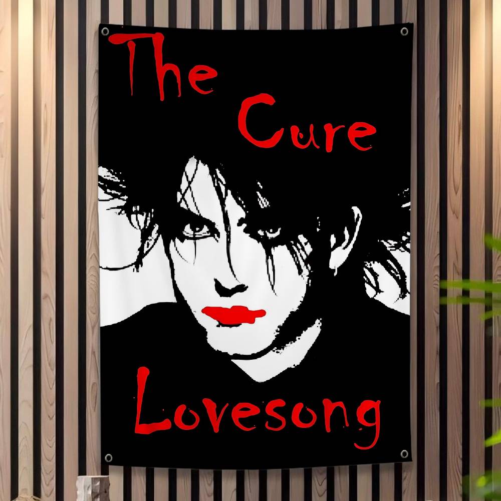 Rock T-The C-Cure, drapeau pub - Commercial Printing Company avis et prix