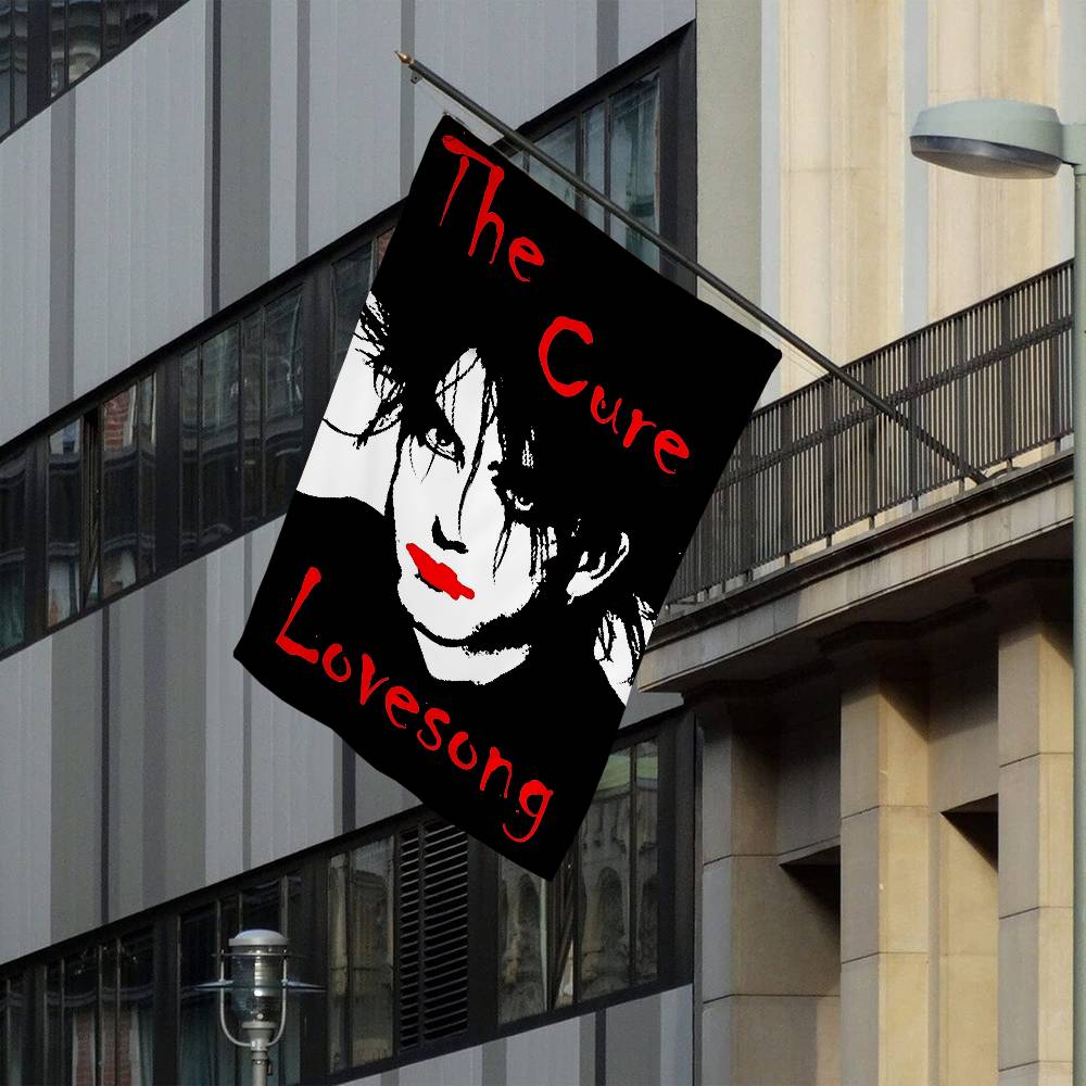 Rock T-The C-Cure, drapeau pub - Commercial Printing Company avis et prix
