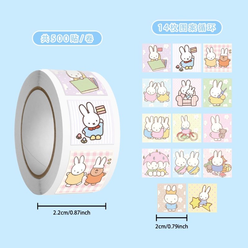 Miffy 500 autocollants en roul - Printer Paper avis et prix