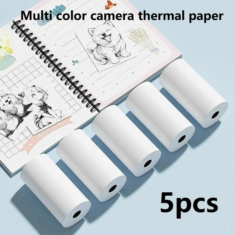5 rouleaux d'autocollants adhé - Thermal Printer avis et prix